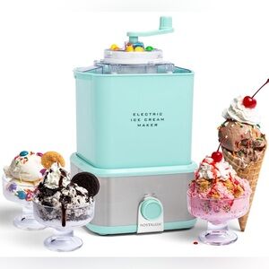 Nostalgia Electric Ice Cream Maker - 2 Quart